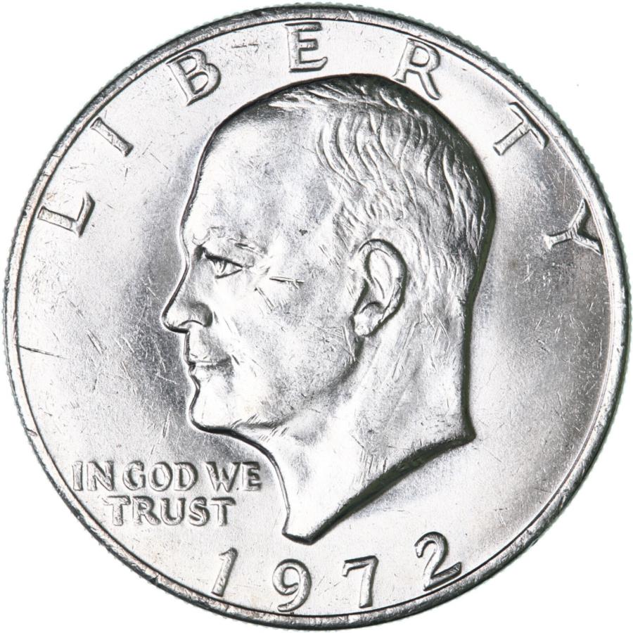 ڶ/ʼݾڽա ƥ 󥳥 [̵] 1972p˥ϥɥ륿1 au+ ike̿b488򸫤 1972 (P) Eisenhower Dollar Type 1 AU+ Ike See Pics B488