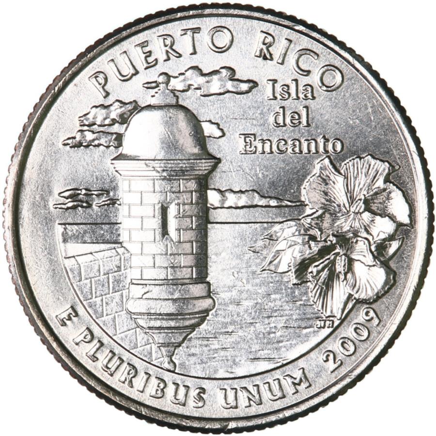 ڶ/ʼݾڽա ƥ 󥳥 [̵] 2009 D Territories Quarter Puerto rico bu cn-Clad US Coin 2009 D Territories Quarter Puerto Rico BU CN-Clad US Coin