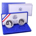 yɔi/iۏ؏tz AeB[NRC _RC [] 1986 S Liberty of Liberty Centennial Proof Commem Dollar CN-CN-CN-CN-CN-CN-CN-CN-CN-CN-CN-CN-COIN OGP 1986 S Statue Of Liberty Centennial Proof Commem Dollar CN-Clad Half 2-Coin OGP