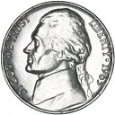 【極美品/品質保証書付】 アンティークコイン モダンコイン [送料無料] 1963（P）Jefferson Nickel Bu US Coin 1963 (P) Jefferson Nickel BU US Coin
