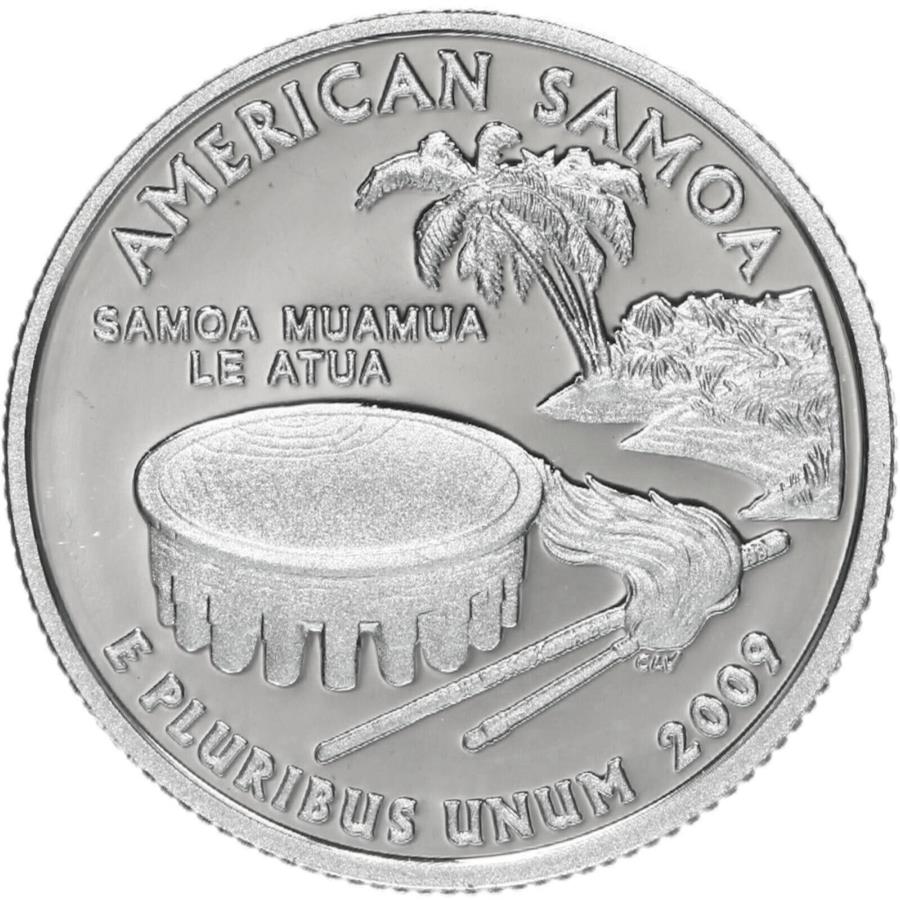ڶ/ʼݾڽա ƥ 󥳥 [̵] 2009 S Territories Quarter American Samoa Gem Proof Deep Cameo 90Silver Coin 2009 S Territories Quarter American Samoa Gem Proof Deep Cameo 90% Silver Coin