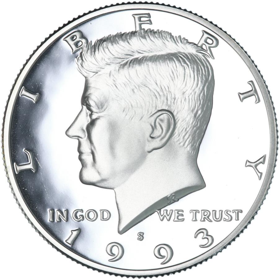 yɔi/iۏ؏tz AeB[NRC _RC [] 1993 SPlfBn[t_[WFfB[vJI90Vo[v[tʐ^Z329Q 1993 S Kennedy Half Dollar Gem Deep Cameo 90% Silver Proof See Pics Z329