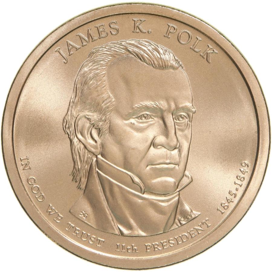 ڶ/ʼݾڽա ƥ 󥳥 [̵] 2009 DΥɥ른ॺKݡƥž夲 2009 D Presidential Dollar James K Polk Satin Finish