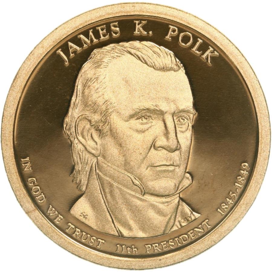 2009ǯΥɥ른ॺKݡǥץᥪץ롼 2009 S Presidential Dollar James K ...