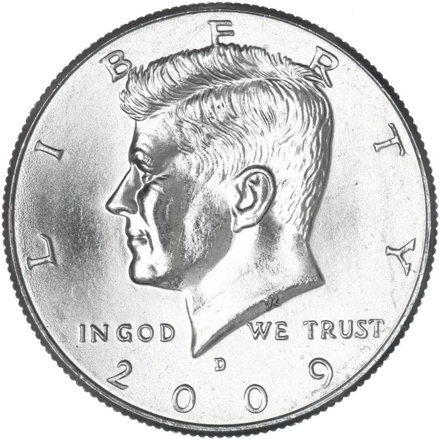  アンティークコイン モダンコイン  2009 D Kennedy Half Dollar CN-CN-CHOICE BU US COIN 2009 D Kennedy Half Dollar CN-Clad Choice BU US Coin