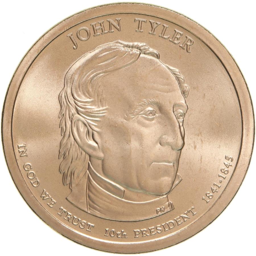 ڶ/ʼݾڽա ƥ 󥳥 [̵] 2009 PΥɥ른󥿥顼ƥž夲 2009 P Presidential Dollar John Tyler Satin Finish