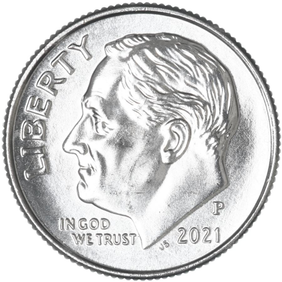 yɔi/iۏ؏tz AeB[NRC _RC [] 2021 P Roosevelt Dime Bu Us Coin 2021 P Roosevelt Dime BU US Coin