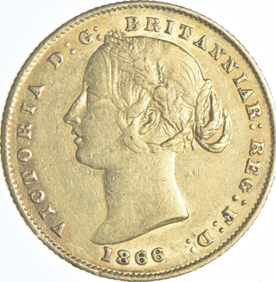 ڶ/ʼݾڽա ƥ 󥳥 [̵] 1866 Sȥꥢ1֥󥴡ɥ *7246 1866 S Australia 1 Sovereign Gold Coin *7246