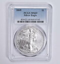 MS69 2009 $ 1アメリカンシルバーイーグル1オンスPCGSブルーラベル MS69 2009 $1 American Silver Eagle 1 Oz PCGS Blue Label(3)