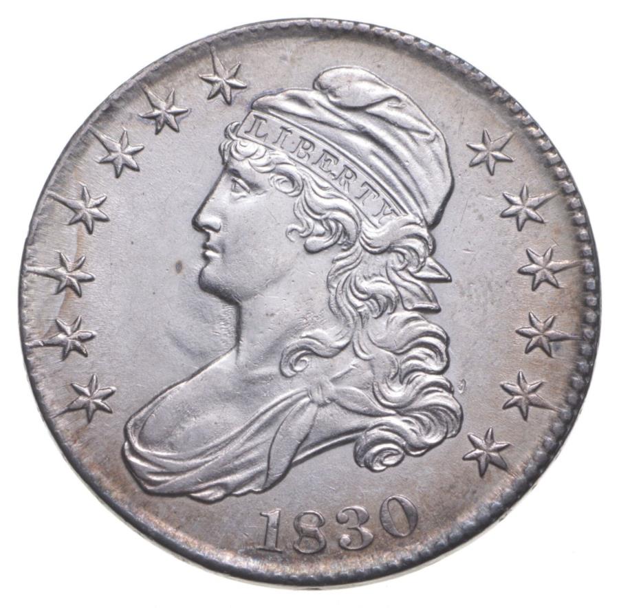 yɔi/iۏ؏tz AeB[NRC _RC [] 1830LbvoXgh *3799 1830 Capped Bust Half Dollar *3799