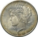 1925平和シルバードル美しいトーン *9083 1925 Peace Silver Dollar Beautiful Tone *9083