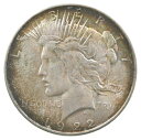 1922平和銀ドル - トーン *6258 1922 Peace Silver Dollar - Toned *6258