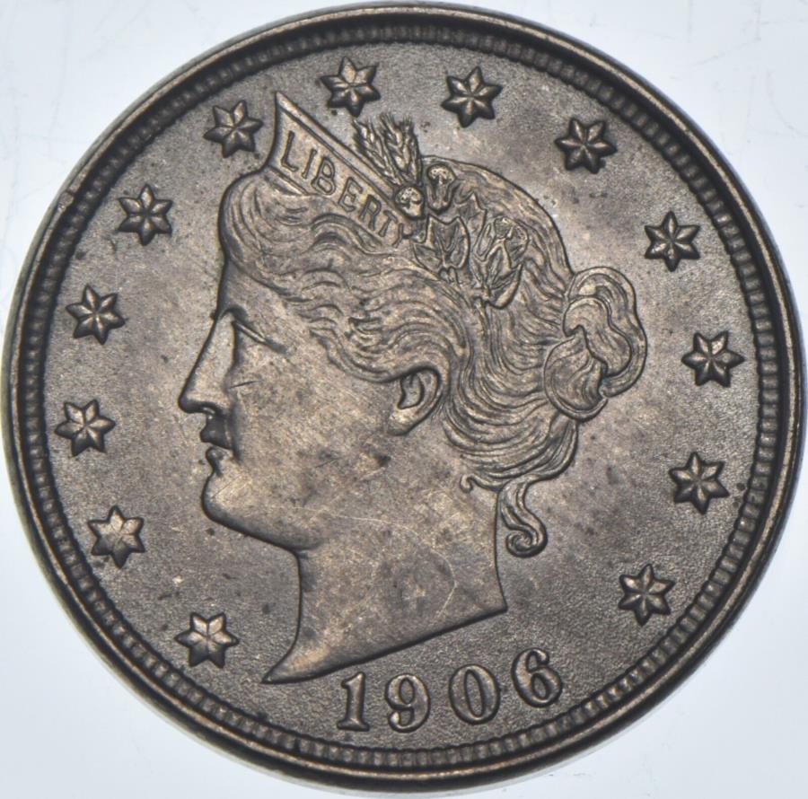 yɔi/iۏ؏tz AeB[NRC _RC [] 1906 Liberty V Nickel *9330 1906 Liberty V Nickel *9330