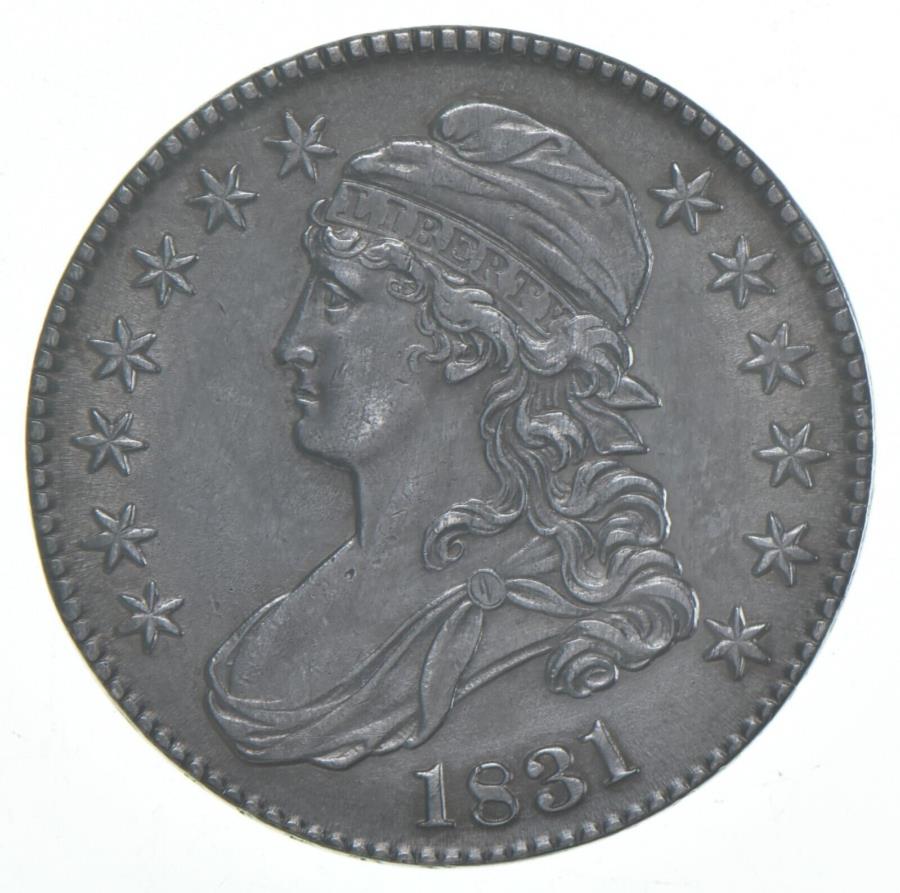 ڶ/ʼݾڽա ƥ 󥳥 [̵] 1831åץХȾɥ *1761 1831 Capped Bust Half Dollar *1761