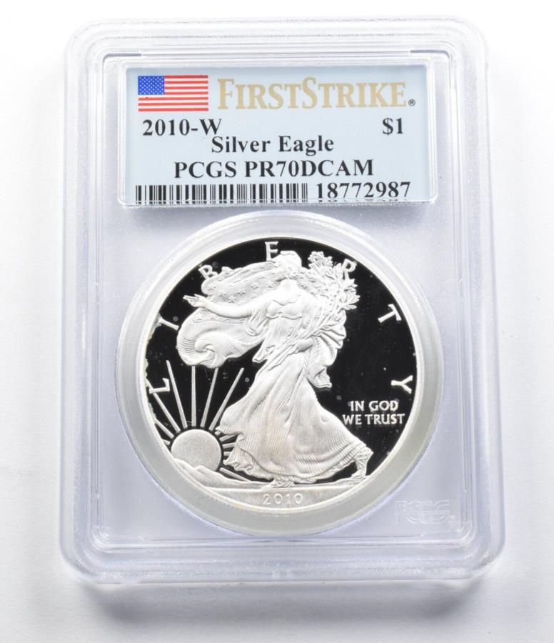 yɔi/iۏ؏tz AeB[NRC _RC [] PR70 DCAM 2010-WAJVo[C[OFS PCGS *5880 PR70 DCam 2010-W American Silver Eagle FS PCGS *5880