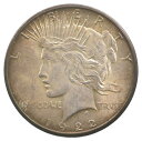 1922-s平和シルバードル深いオレンジ色のトーン *4540 1922-S Peace Silver Dollar Deep Orange Tone *4540