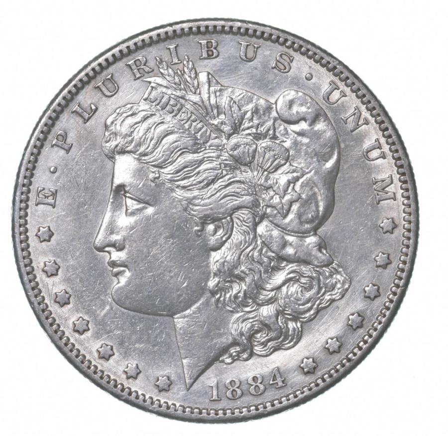 yɔi/iۏ؏tz AeB[NRC _RC [] 1884-S[KVo[_[ *4408 1884-S Morgan Silver Dollar *4408