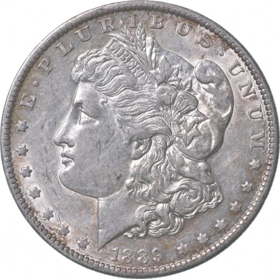 yɔi/iۏ؏tz AeB[NRC _RC [] 1889-O Morgan Silver Dollar *7164 1889-O Morgan Silver Dollar *7164