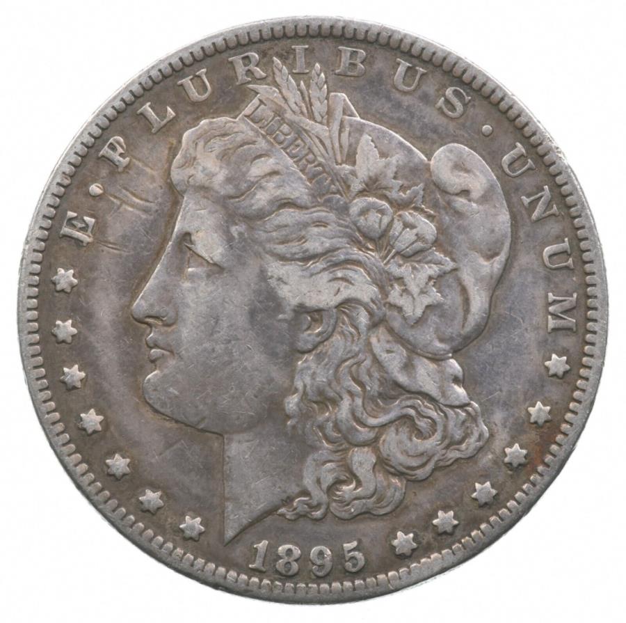  アンティークコイン モダンコイン  1895-Sモーガンシルバーダラーキー！ *3044 1895-S Morgan Silver Dollar Key! *3044