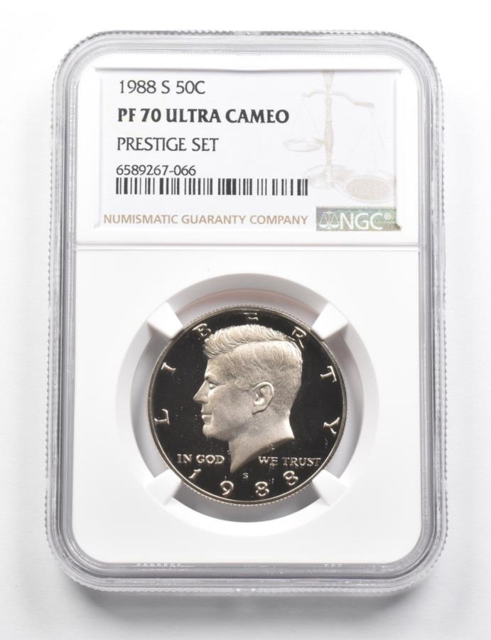 yɔi/iۏ؏tz AeB[NRC _RC [] PF70 UCAM 1988-S Kennedy Half Dollar Prestige Set ngc Rare Pedigree *9810 PF70 UCAM 1988-S Kennedy Half Dollar Prestige Set NGC RARE PEDIGREE *9810