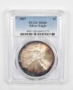 yɔi/iۏ؏tz AeB[NRC _RC [] MS68 2007 American Silver Eagle -PCGSg[I *0849 MS68 2007 American Silver Eagle - PCGS Beautiful Tone! *0849