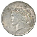 1924平和シルバーダラー - 素晴らしい色/トーン *5134 1924 Peace Silver Dollar- Great Color/Tone *5134