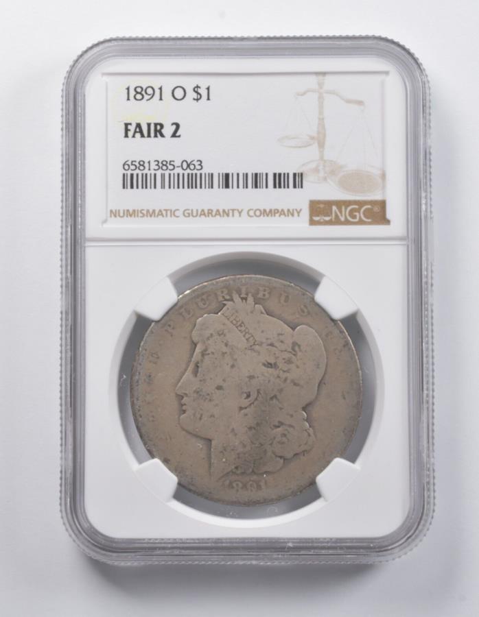 yɔi/iۏ؏tz AeB[NRC _RC [] tFA2 1891-O[KVo[_[NGC *6908 FAIR 2 1891-O Morgan Silver Dollar NGC *6908