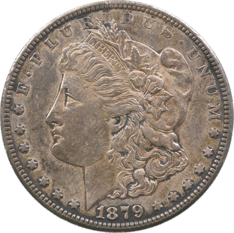 【極美品/品質保証書付】 アンティークコイン モダンコイン [送料無料] 1879-S Rev of 78 Morgan Silver Dollar Top 100 *2994 1879-S REV of 78 Morgan Silver Dollar Top 100 *2994