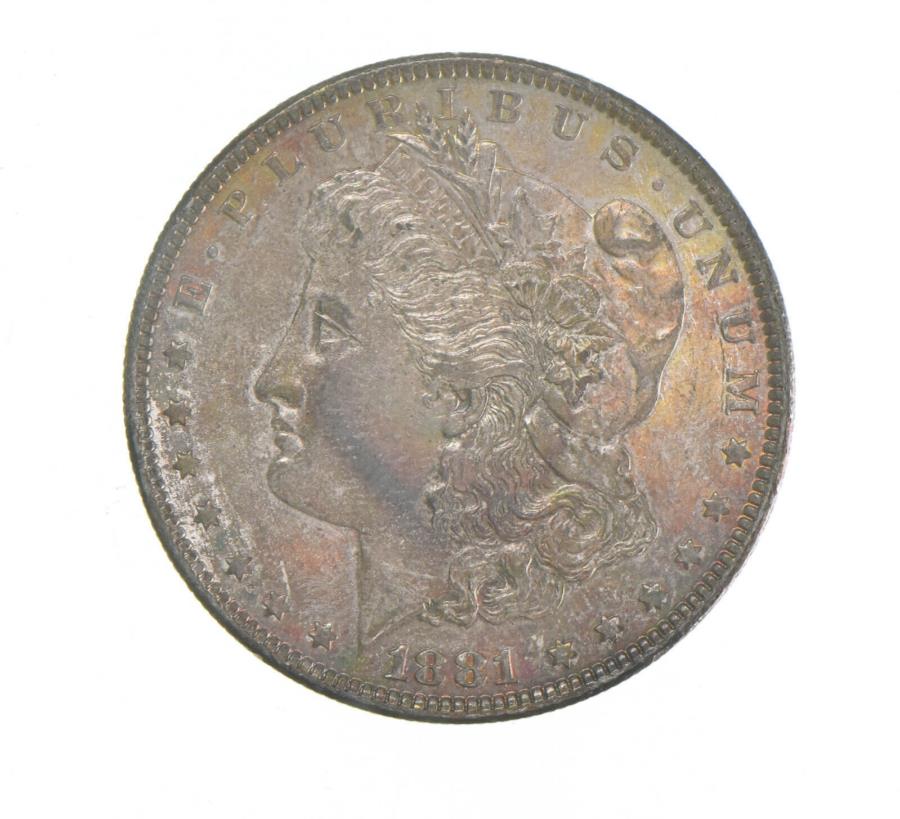 1881 -O⡼󥷥С顼 - 졼ȥȡ *2515 1881-O Morgan Silver Dollar - Great Tone *2515