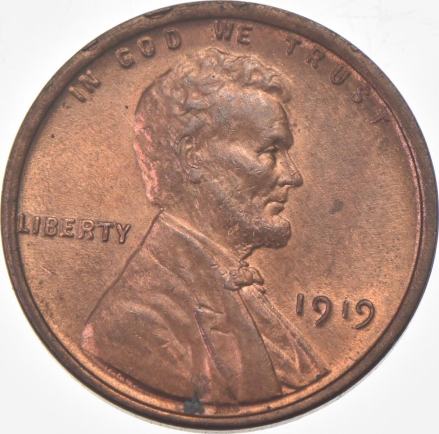 yɔi/iۏ؏tz AeB[NRC _RC [] 1919J[EB[gZg *9129 1919 Lincoln Wheat Cent *9129