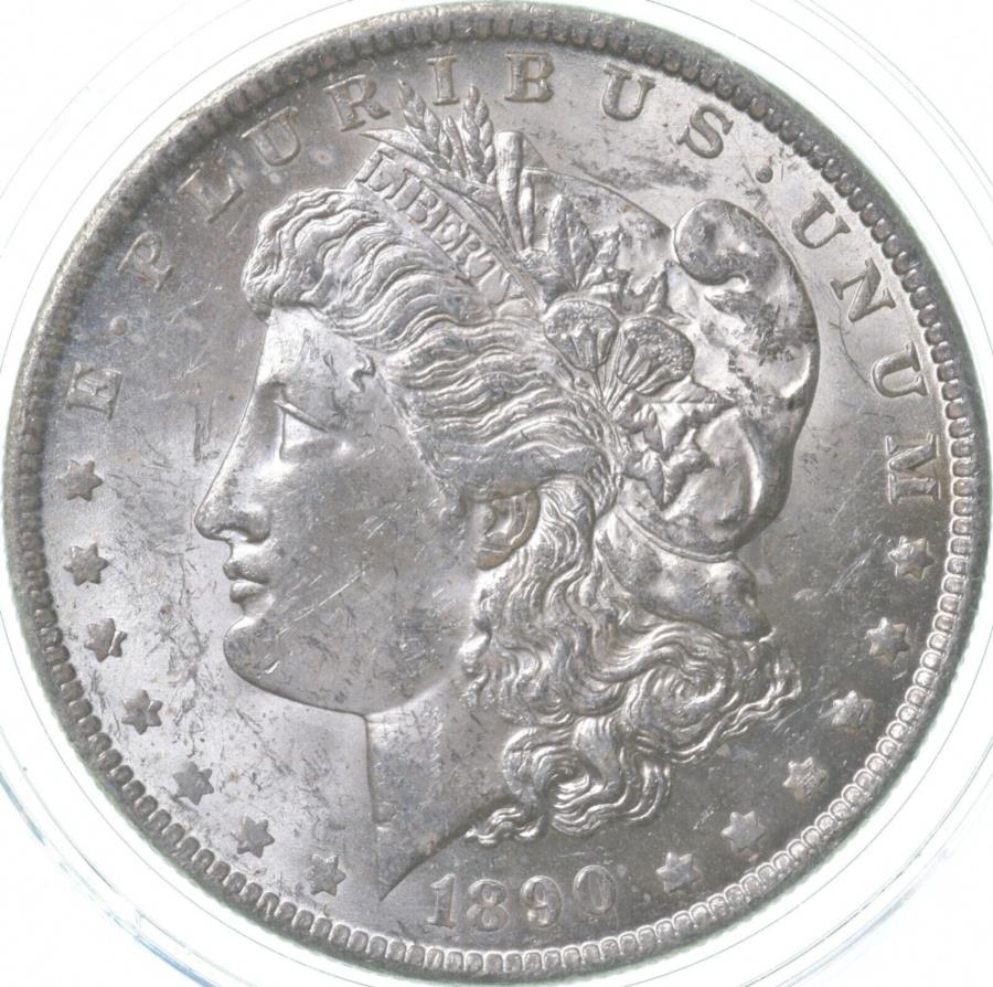 yɔi/iۏ؏tz AeB[NRC _RC [] 1890-O Morgan Silver Dollar *5357 1890-O Morgan Silver Dollar *5357