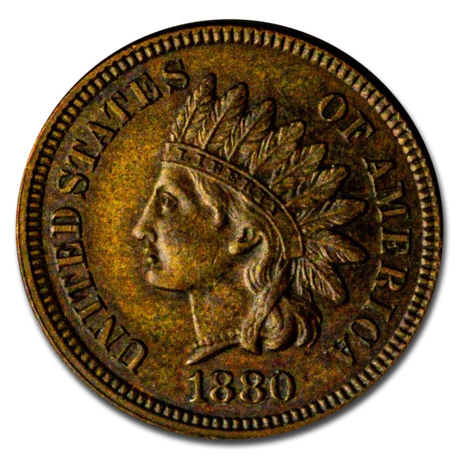 yɔi/iۏ؏tz AeB[NRC _RC [] 1880CfBAwbhZgBUiuEj - SKU179209 1880 Indian Head Cent BU (Brown) - SKU#179209