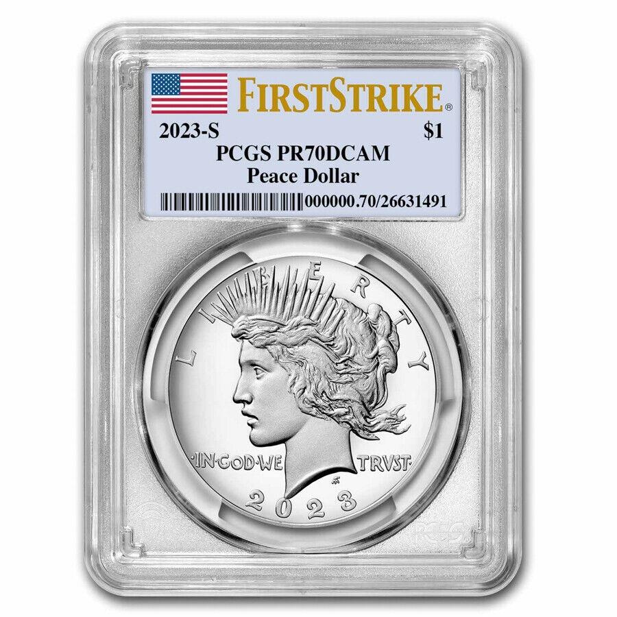 yɔi/iۏ؏tz AeB[NRC _RC [] 2023-SؖVo[s[X_[PR-70 PCGSiFirstStrikej-SKU279615 2023-S Proof Silver Peace Dollar PR-70 PCGS (FirstStrike) - SKU#279615