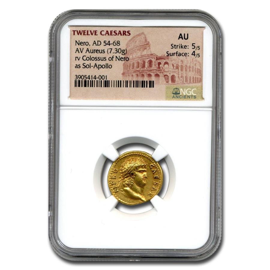 ڶ/ʼݾڽա ƥ 󥳥 [̵] Roman Empire Av Aureus Nero54-68 ADAU NGCRIC I 46-SKU256340 Roman Empire AV Aureus Nero (54-68 AD) AU NGC (R...