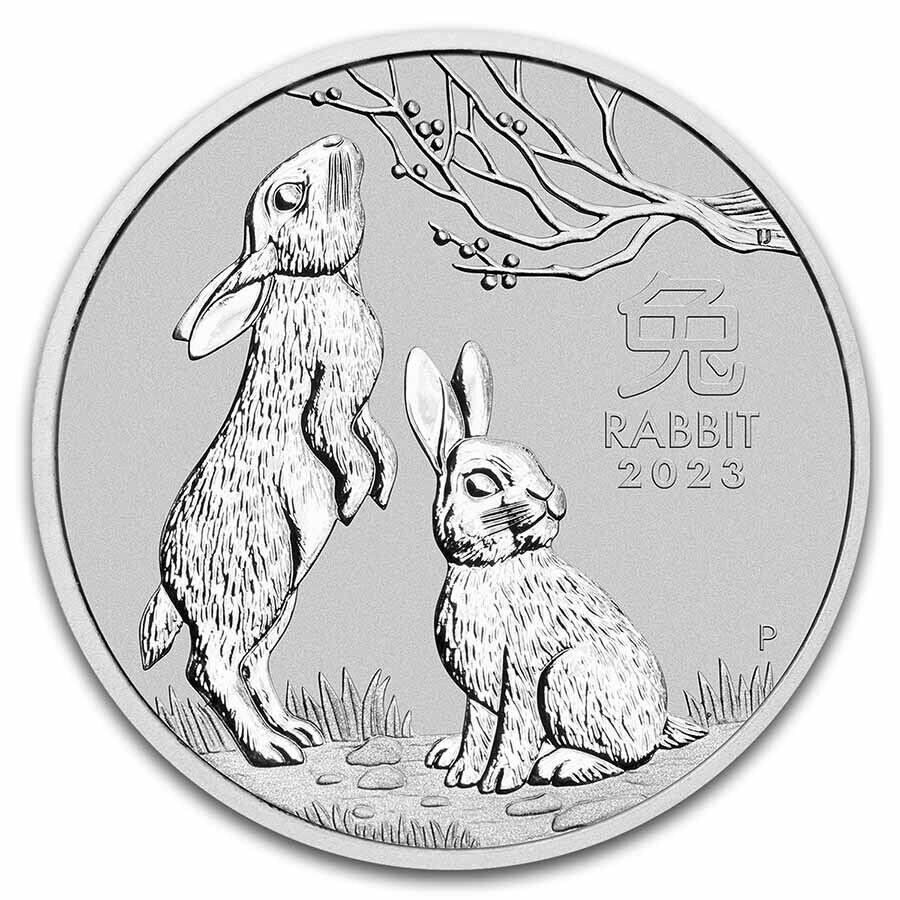 ڶ/ʼݾڽա ƥ 󥳥 [̵] 2023ȥꥢ10СʥBUʥ꡼III-SKU274421 2023 Australia 10 kilo Silver Lunar Rabbit BU (Series III) - SKU#274421