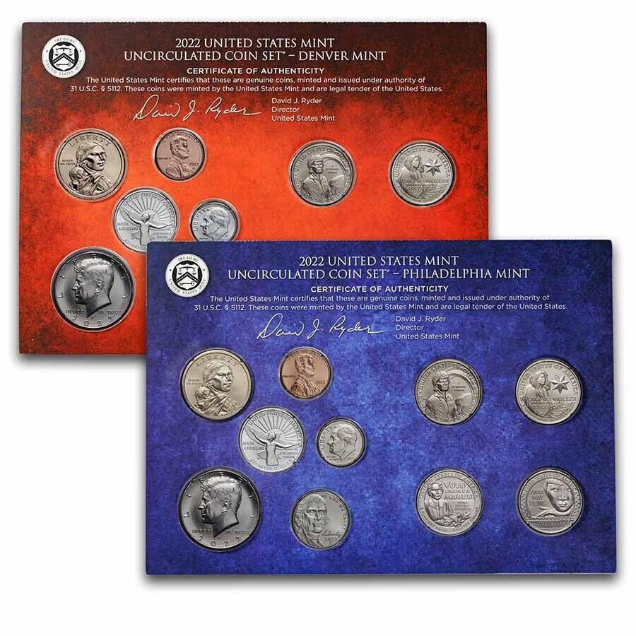 yɔi/iۏ؏tz AeB[NRC _RC [] 2022 U.S. MINT SET -SKU255825 2022 U.S. Mint Set - SKU#255825