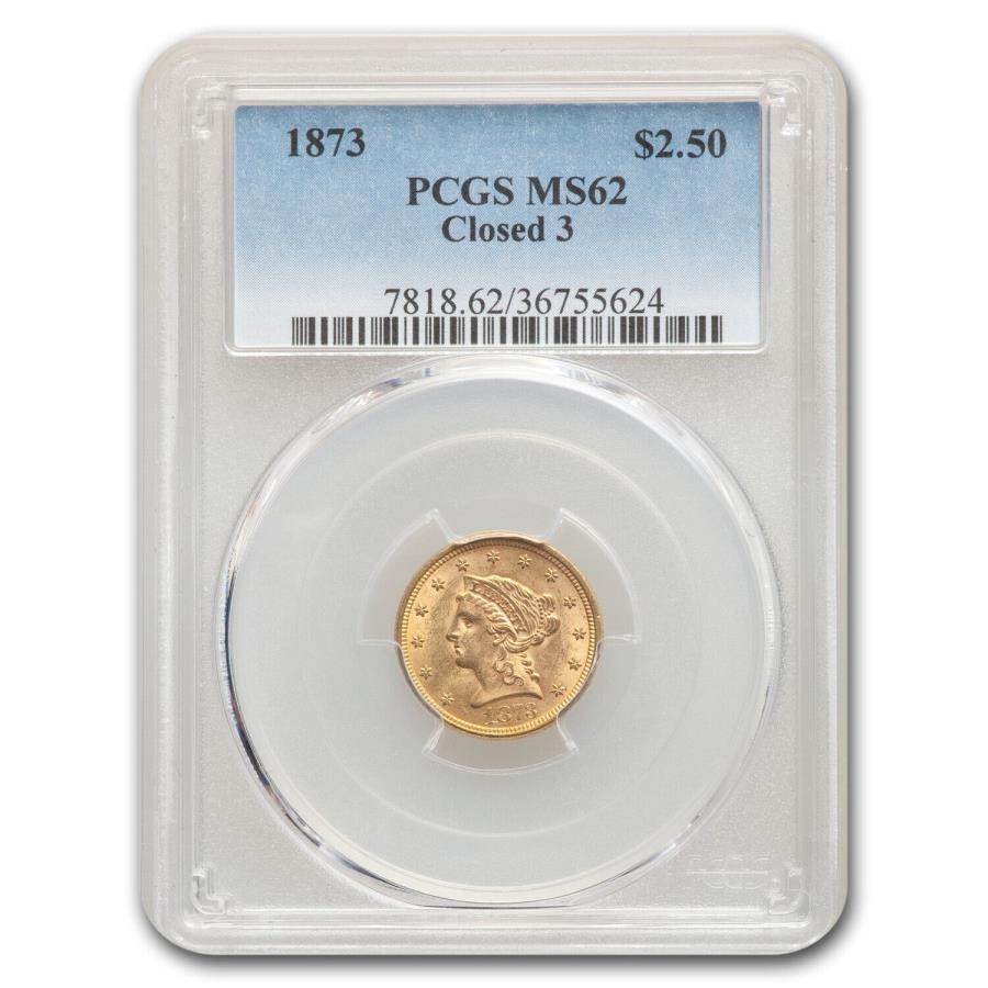 1873 $ 2.50ХƥɥMS -62 PCGSĺ3-SKU174653 1873 $2.50 Lib...