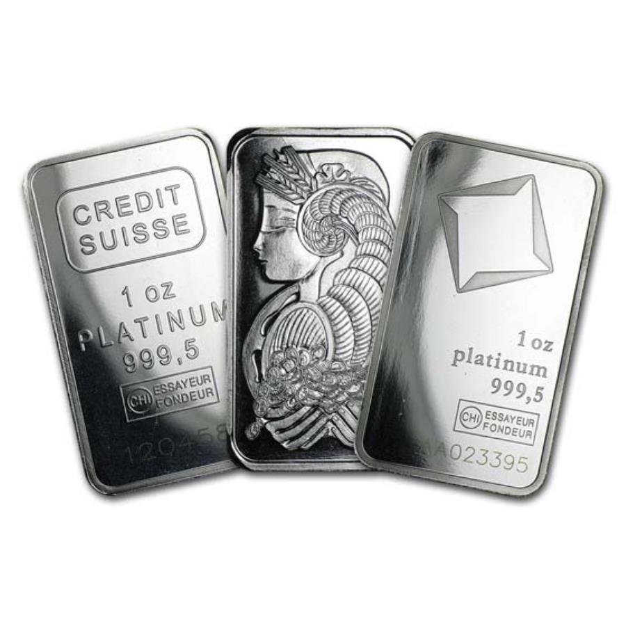 yɔi/iۏ؏tz AeB[NRC _RC [] 1IXv`io[ - ʎsi.999+j - SKU61 1 oz Platinum Bar - Secondary Market (.999+ Fine) - SKU #61