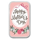1オンスシルバーカラー化バー-Apmex(母の日 - 花)-SKU#167986 1 oz Silver Colorized Bar - APMEX (Moth...