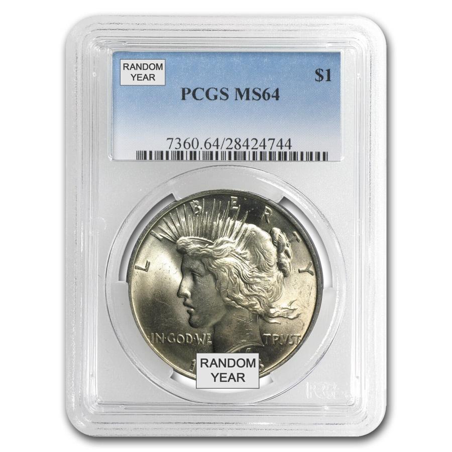 yɔi/iۏ؏tz AeB[NRC _RC [] 1922-1925ahMS-64 PCGS-SKU7202 1922-1925 Peace Dollars MS-64 PCGS - SKU #7202