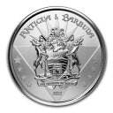 2022 Antigua&Barbuda 1 Oz Silver Coat of ArmsBu -SKU#278380 2022 Antigua & Barbu...