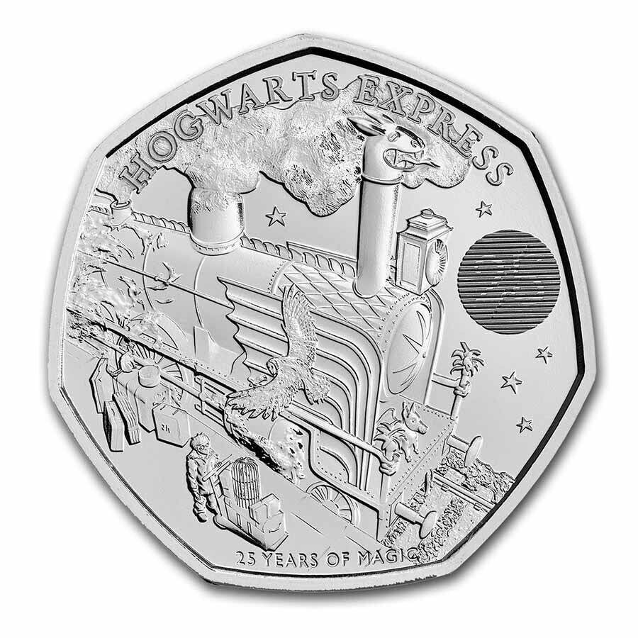  アンティークコイン モダンコイン  2022イギリスのハリー・ポッター：ホグワーツ50p bu coin -sku＃267947 2022 Great Britain Harry Potter: Hogwarts 50p BU Coin - SKU#267947