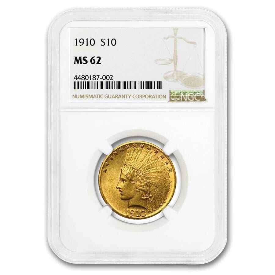 yɔi/iۏ؏tz AeB[NRC _RC [] 1910 $ 10CfBAS[hC[OMS -62 NGC -SKU11013 1910 $10 Indian Gold Eagle MS-62 NGC - SKU#11013