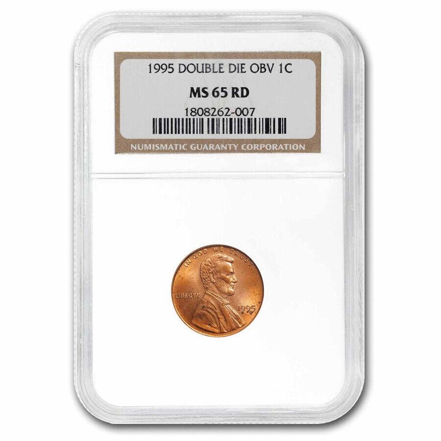 yɔi/iۏ؏tz AeB[NRC _RC [] 1995J[Zg_u_CAuMS -65 NGCiԁj-SKU281222 1995 Lincoln Cent Doubled Die Obv MS-65 NGC (Red) - SKU#281222