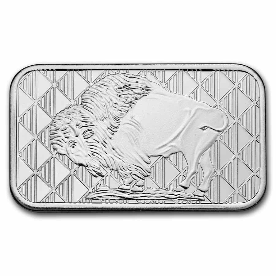 yɔi/iۏ؏tz AeB[NRC _RC [] 1IXVo[o[ - obt@[-SKU97883 1 oz Silver Bar - Buffalo - SKU #97883