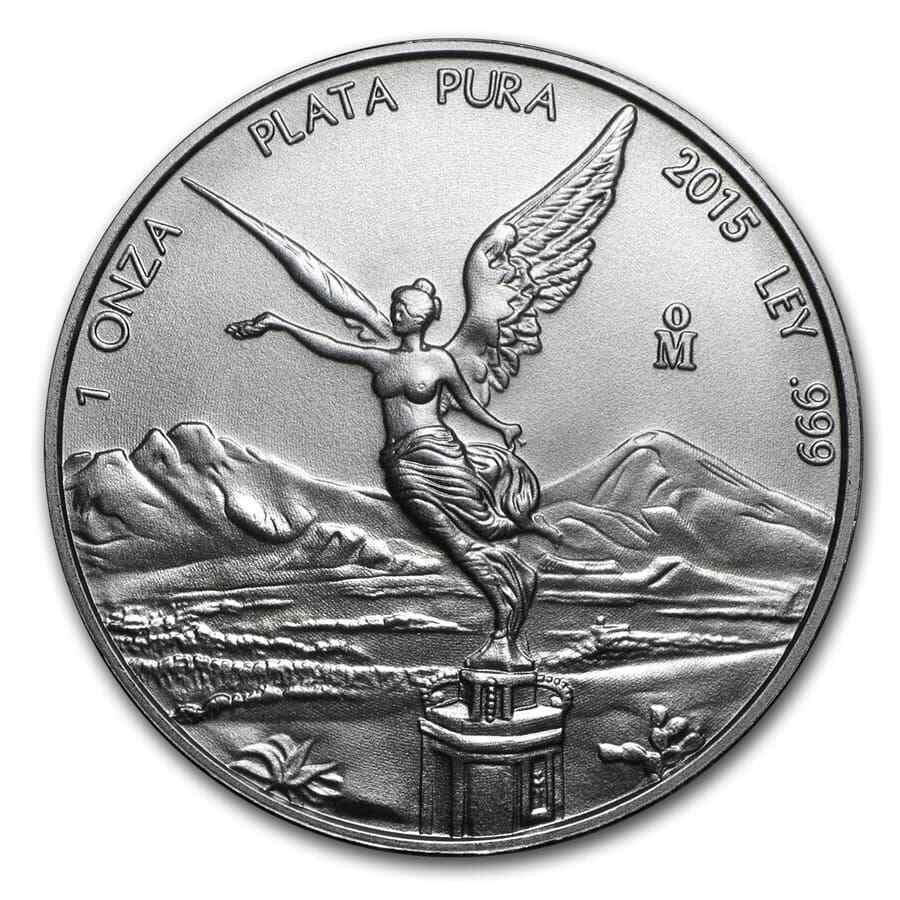 yɔi/iۏ؏tz AeB[NRC _RC [] 2015LVR1IXVo[o^hBU -SKU87944 2015 Mexico 1 oz Silver Libertad BU - SKU #87944