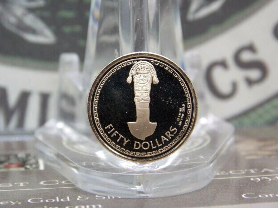 ڶ/ʼݾڽա ƥ 󥳥 [̵] 1988 $ 50ꥹΥСξڵֵʥա.500.0333 AGW #EC 1988 $50 British Virgin Island Proof 