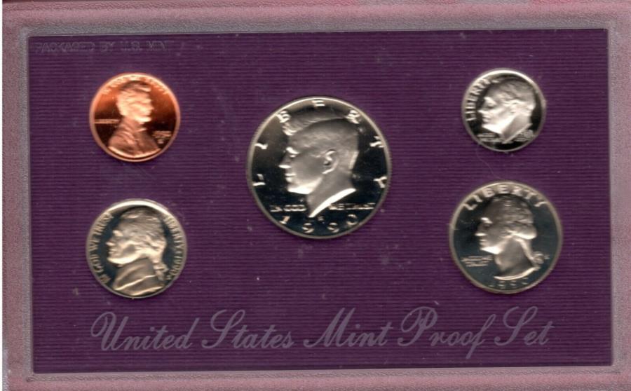 yɔi/iۏ؏tz AeB[NRC _RC [] 1990-s ogp..nice[JI̎ۂ̃Zbgf1703ŃZbgZbg 1990-S U.S MINT PROOF SET IN OGP..NICE DEEP CAMEO'S ACTUAL SET #f1703