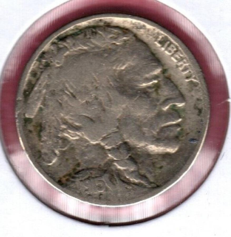 yɔi/iۏ؏tz AeB[NRC _RC [] 1915-Dobt@[jbPO[ht@CvXBۂ̃RCC7645 1915-D BUFFALO NICKEL GRADES FINE PLUS. ACTUAL COIN #C7645