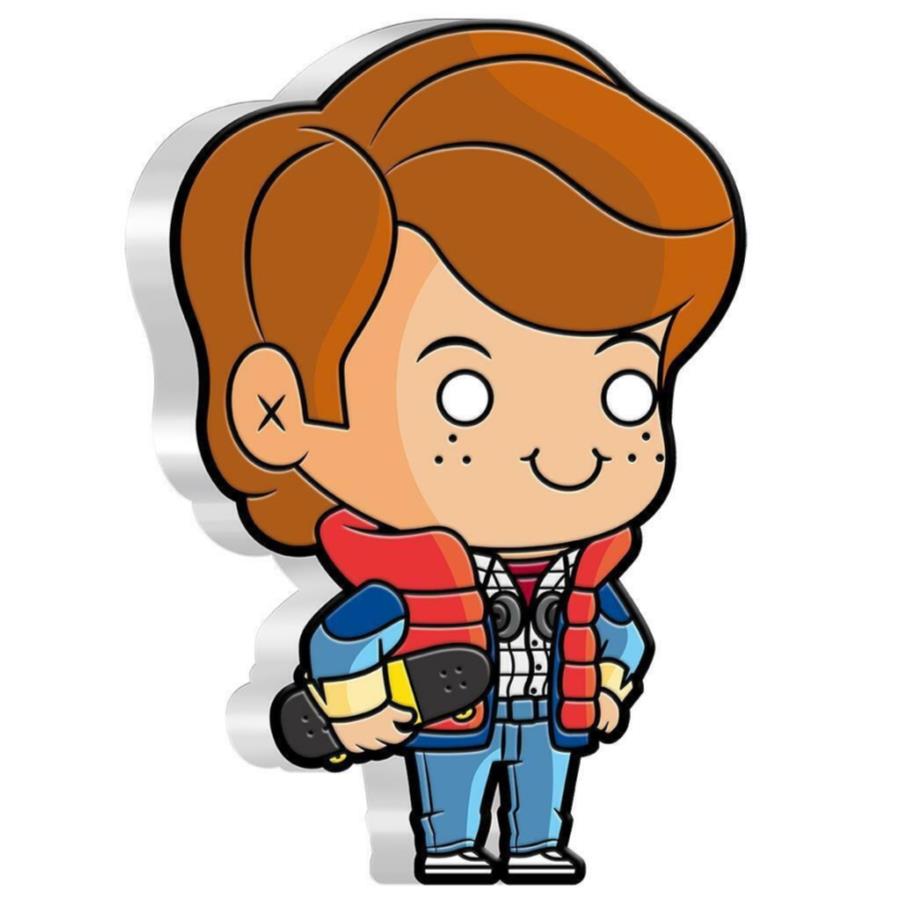 楽天コインと紙幣　WORLD RESOURCE2020 Back to the Future?Marty McFly? - コミックスタイル-Niue -1oz pp Silver Coin- 2020 Back to the Future? Marty McFly? - Comic Style - Niue - 1oz PP Silver Coin-